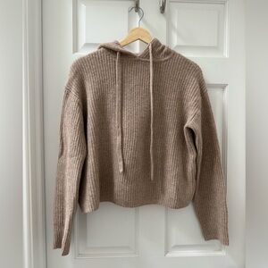 Quince Mongolian Cashmere Fisherman Hoodie